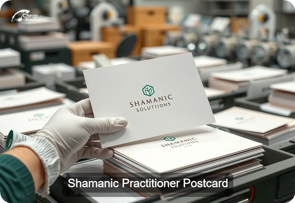Shamanic Practitioner Postcard Sample 10 · 6" x 11" design sample