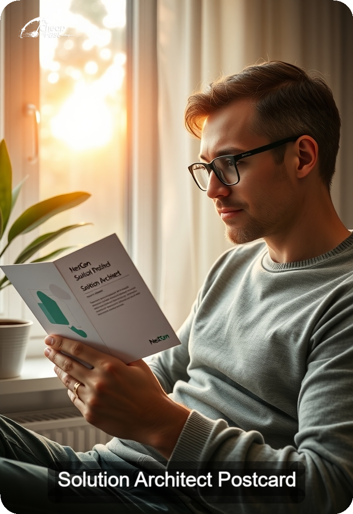 Solution Architect Postcard Sample 01 · 4.5" x 6.5" design sample