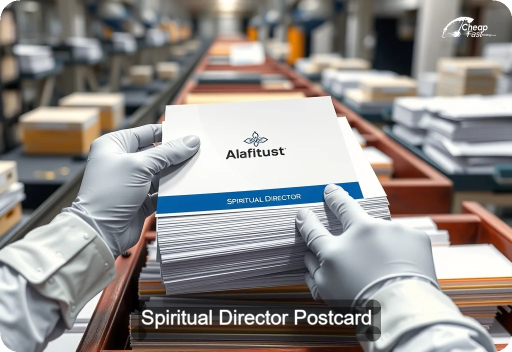 Spiritual Director Postcard Sample 10 · 6" x 11" design sample