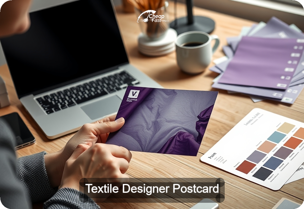 Textile Designer Postcard Sample 07 · 4" x 6" design sample