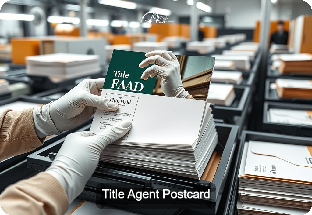 Title Agent Postcard Sample 04 · 6" x 11" design sample