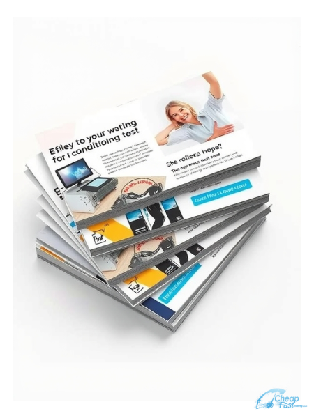 Air Conditioning Tech Hvac 2" x 4" Postcards printed on premium cardstock