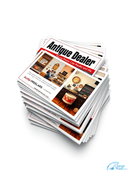 100 Value 4x9 100lb Matte Cover Antique Dealer Bulk Postcards