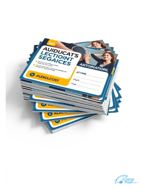 Audiologist 3" x 5" Postcards printed on premium cardstock