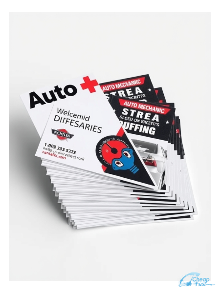 Auto Mechanic 3" x 4" Postcards printed on premium cardstock