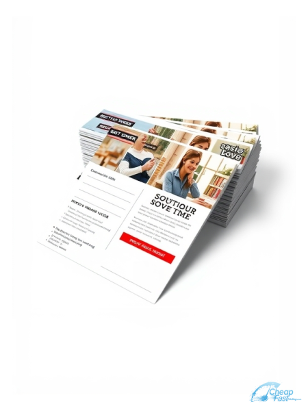 1000 Bargain 3x5 14pt Uncoated Boutique Owner Bulk Postcards