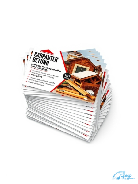 250 Low Price 3.5x5.5 18pt Ultra Premium Smooth White Carpenter Bulk Postcards