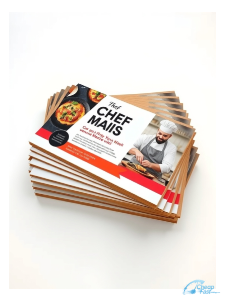 Chef Personal 3" x 6" Postcards printed on premium cardstock