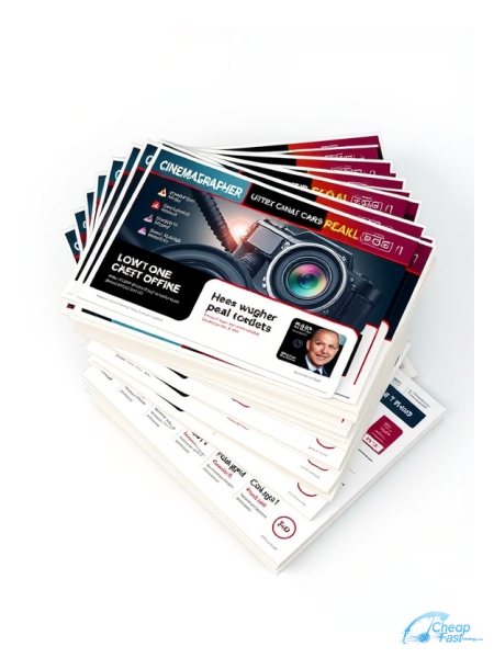 100 Inexpensive 8x10 18pt Ultra Premium Pearl Cinematographer Bulk Postcards