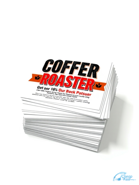 Coffee Roaster 3.5" x 5" Postcards printed on premium cardstock