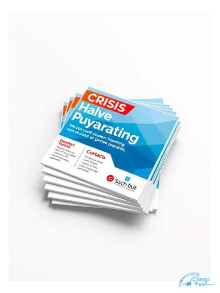 500 Rush 4.25x11 14pt Gloss Crisis Hotline Operator Bulk Postcards