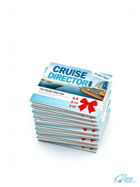 1000 Swift 4.5x4.5 14pt Uncoated Cruise Director Bulk Postcards