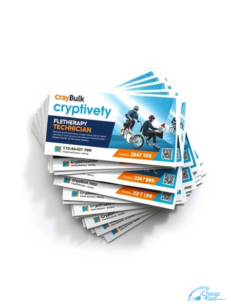 Cryotherapy Technician 4.25" x 5.5" Postcards printed on premium cardstock