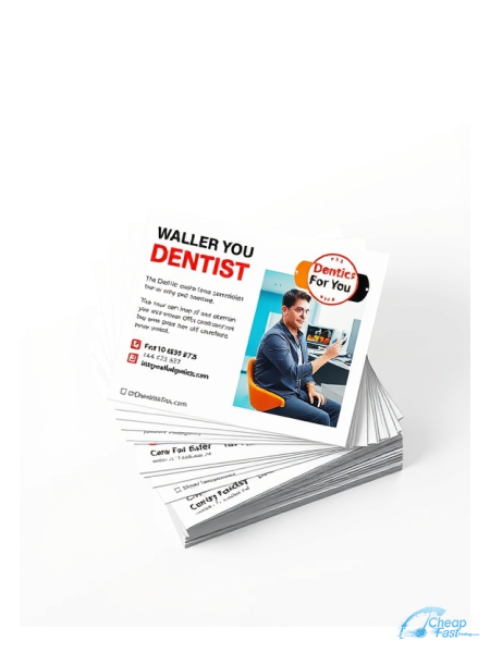 Dentist 4.5" x 6.5" Postcards printed on premium cardstock
