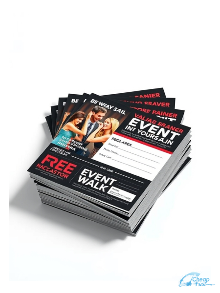 1000 Swift 4x9 38pt Trifecta Black With Velvet Finish Event Coordinator Bulk Postcards