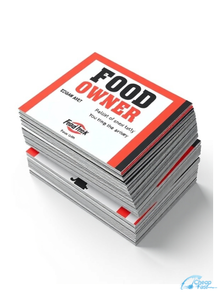 Food Truck Owner 4" x 6" Postcards printed on premium cardstock