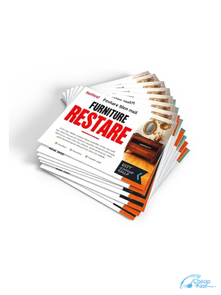 Furniture Restorer 3" x 3" Postcards printed on premium cardstock