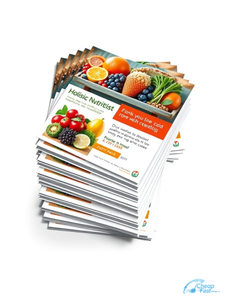 2500 Prompt 6.5x9 16pt Premium Matte Holistic Nutritionist Bulk Postcards