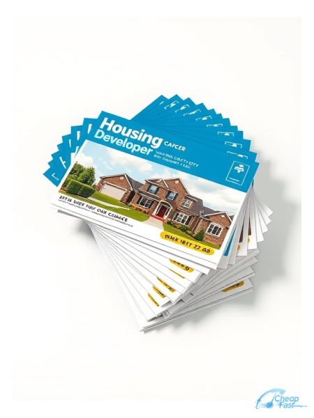 Housing Developer 4" x 6" Postcards printed on premium cardstock