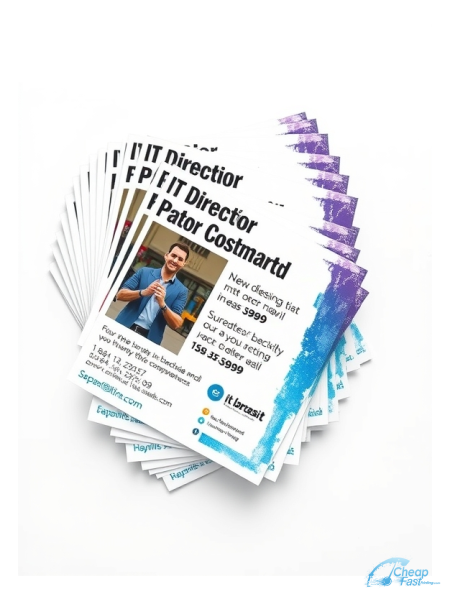 It Director 4" x 11" EDDM® Postcards printed on premium cardstock