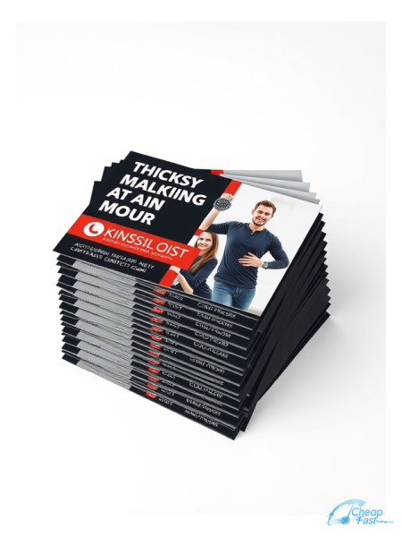 1000 Swift 3x3 38pt Trifecta Black With Velvet Finish Kinesiologist Bulk Postcards