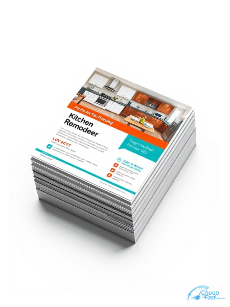Kitchen Remodeler 4.25" x 6" Postcards printed on premium cardstock