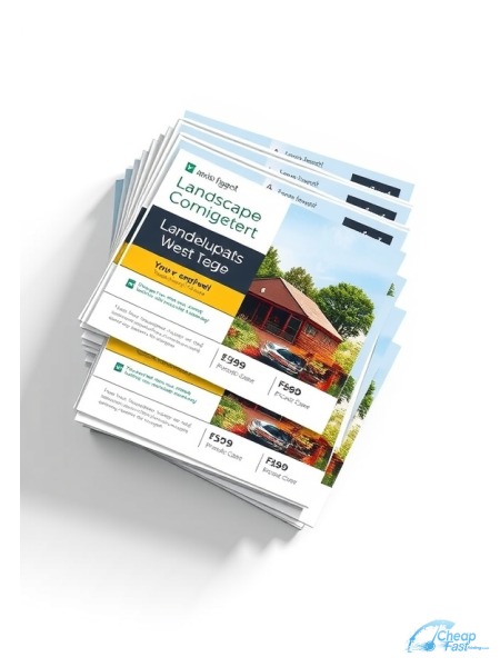 Landscape Architect 4.5" x 4.5" Postcards printed on premium cardstock