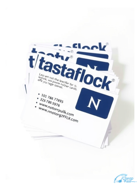 250 Affordable 2.75x8.5 18pt Ultra Premium Smooth White Notary Public Bulk Postcards