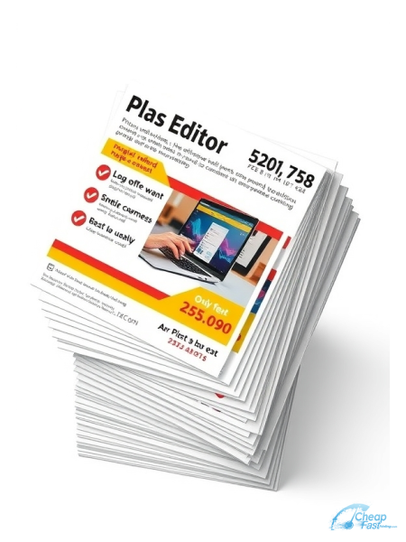 Photo Editor 6.5" x 8" EDDM® Postcards printed on premium cardstock