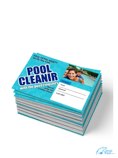 500 Rush 6x11 24pt Trifecta Green With Velvet Finish Pool Cleaner Bulk Postcards
