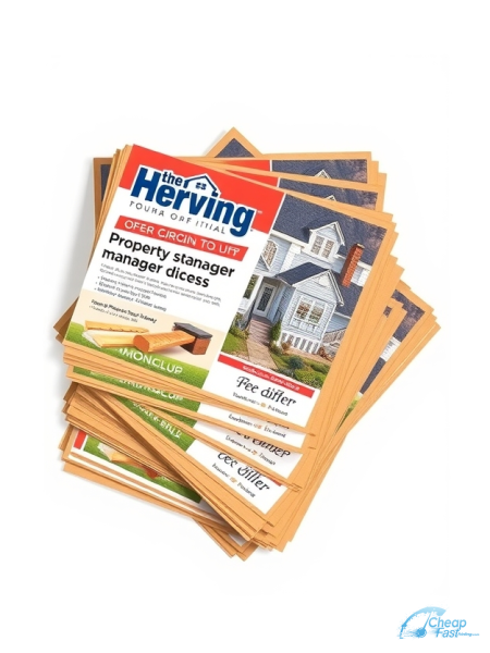 5000 Discount 3x6 18pt Premium Kraft Property Manager Bulk Postcards