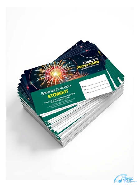 Pyrotechnician Fireworks Display Tech 9" x 11" EDDM® Postcards printed on premium cardstock