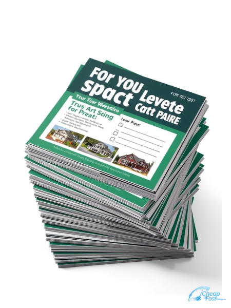 Real Estate Broker 3.5" x 6" Postcards printed on premium cardstock