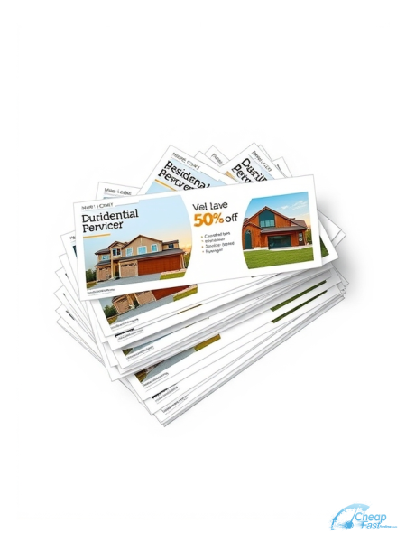 Residential Architect 6.5" x 9" EDDM® Postcards printed on premium cardstock