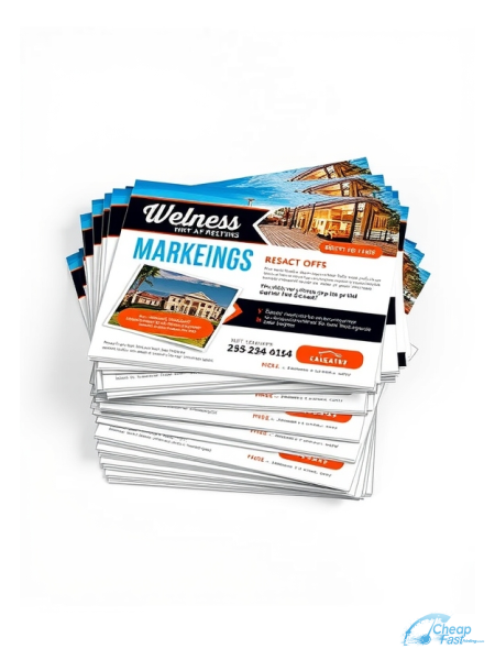 500 Price Savvy 3.5x8.5 14pt Gloss Resort Manager Bulk Postcards