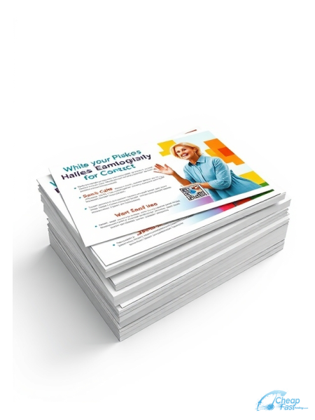 250 Low Price 8.5x11 13pt Premium Linen Speech Pathologist Bulk Postcards