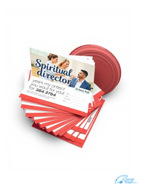 Spiritual Director 4" x 11" EDDM® Postcards printed on premium cardstock