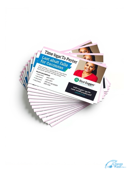 100 Low Rate 3.5x6 100lb Matte Cover Talent Manager Bulk Postcards