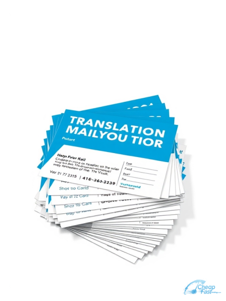 2500 Prompt 4.5x6.5 38pt Trifecta Blue With Velvet Finish Translation Service Provider Bulk Postcards