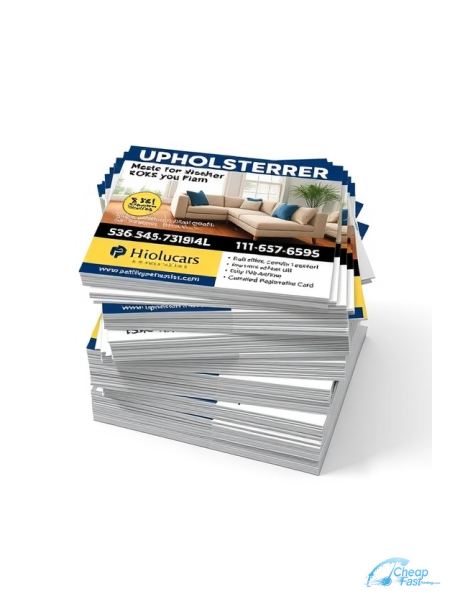 1000 Low Cost 6x6 14pt Uncoated Upholsterer Bulk Postcards