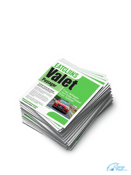 500 Low Priced 6.5x9 24pt Trifecta Green With Velvet Finish Valet Manager Bulk Postcards