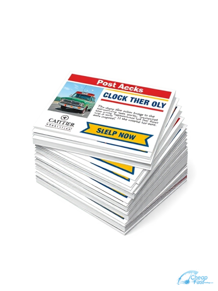 100 Value 8.5x11 100lb Matte Cover Vintage Reseller Bulk Postcards