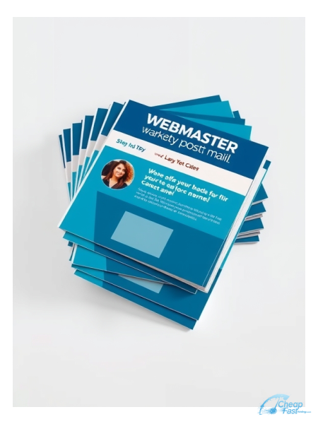 Webmaster 6" x 8" Postcards printed on premium cardstock