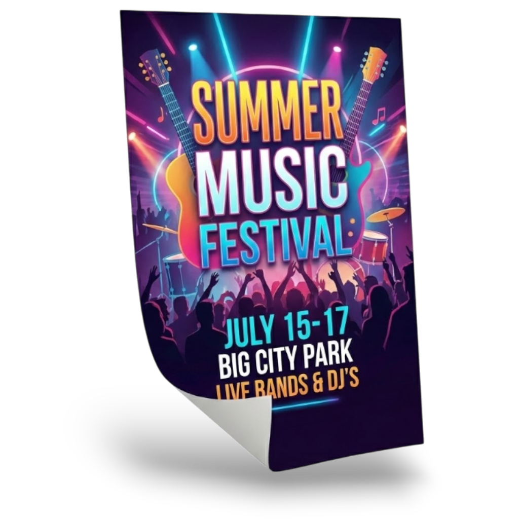 Poster Printing 11X17 – Custom Poster Printing, Cheap, Fast Turnaround, Bulk Posters