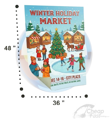 Accelerated Printing 36x48 Low Cost