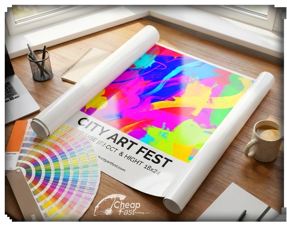 Custom Print Printing Sizes Glossy Finish