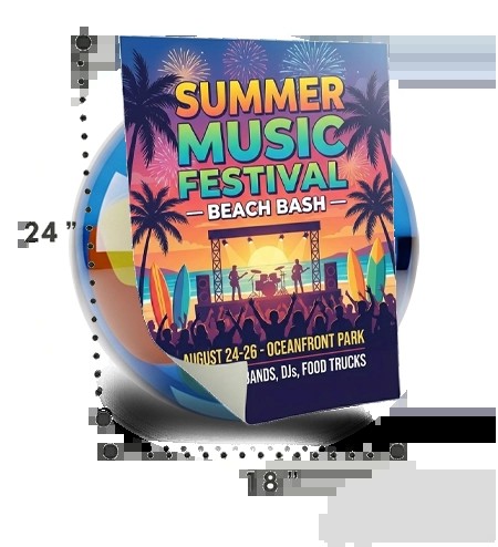 Quick Printing 18x24 Low Cost