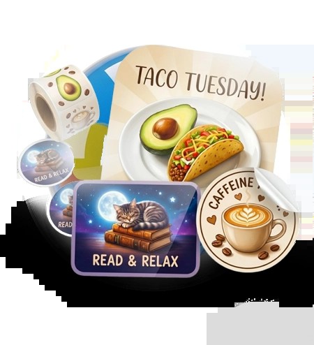 Professional Adhesive adhesive label design