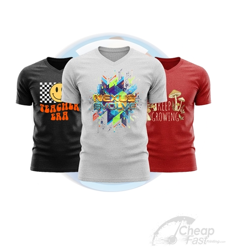 Full-color printed garment with DTG technology preview