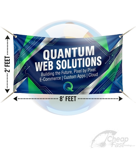 2ft X 8ft Long Landscape Banner Fast Shipping Cheapfastprinting